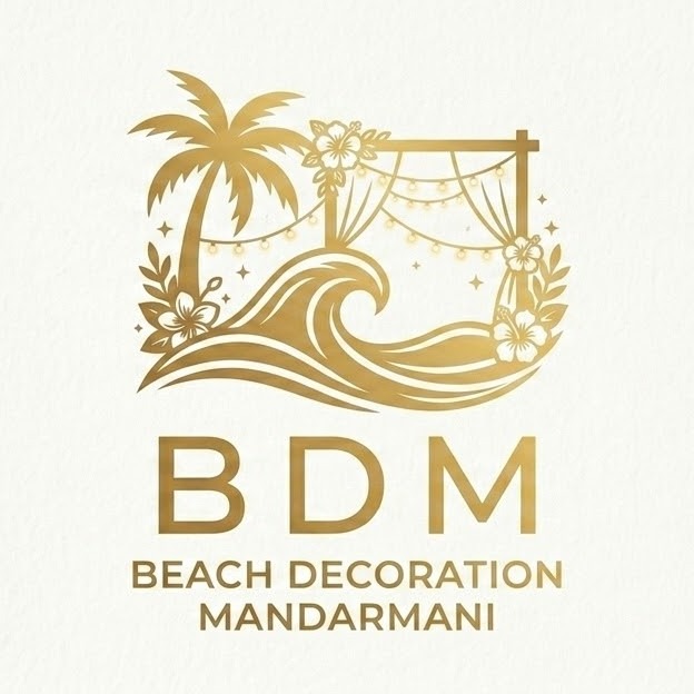 Beach Decoration Mandarmani & Photography Logo